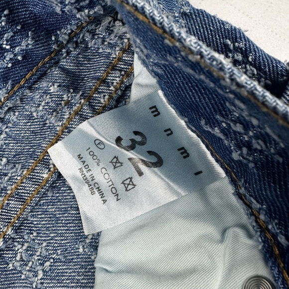 MNML Scratch Pattern Jeans - Picture 6 of 7